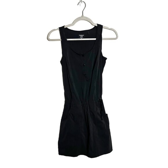 Toad&Co Gemma Dress Sleeveless Henley Women's Size XS Dark Gray - Picture 2 of 7